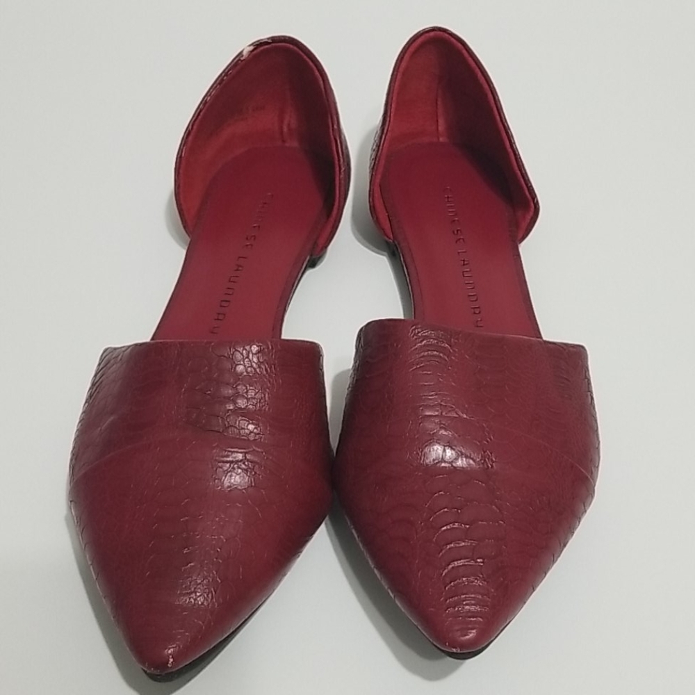 SOLD Red flats
